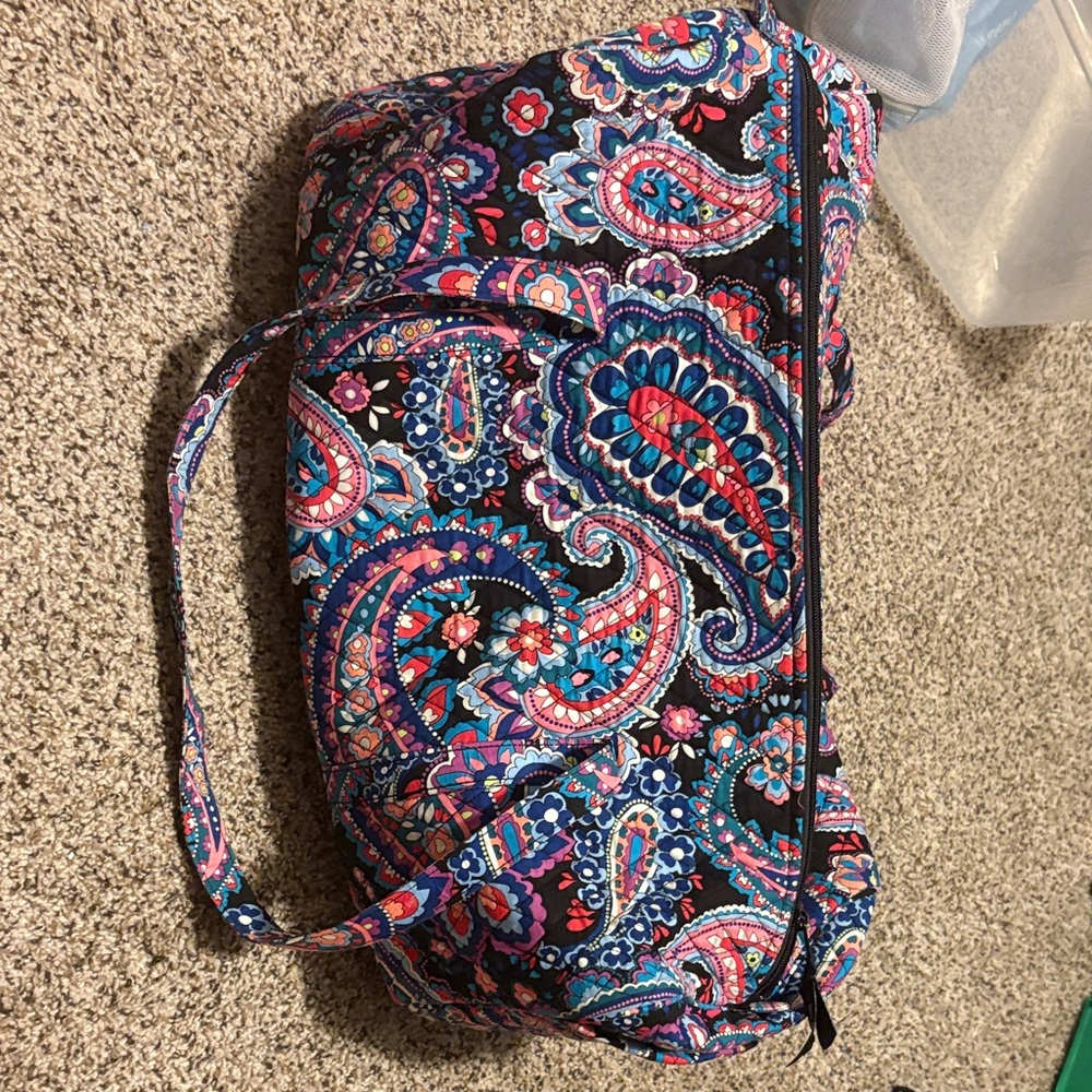 Vera Bradley Colorful Paisley Travel Bag